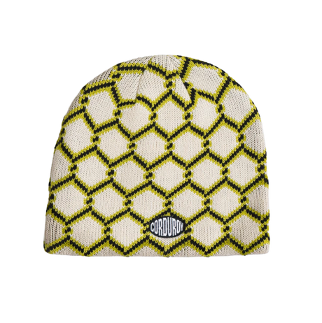 Corduroy Keep Out Skully EggShell