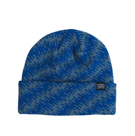Corduroy Static Camo Beanie Midnight