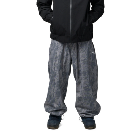 Souvenir Parachute Pants Grey Print