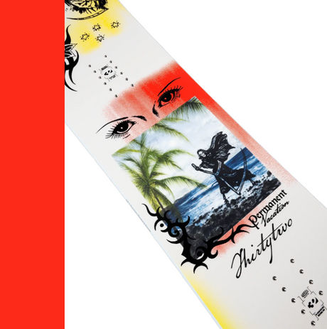 ThirtyTwo 32 Permanent Vacation Snowboard 2027 White 156 WIDE