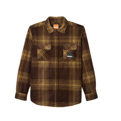 ThirtyTwo 32 Rest Stop Shirt Tobacco XL