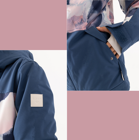 Roxy Presence Parka Snow Jacket Ensign Blue