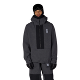 686 Ghost 2.5L Anorak Jacket Black Denim L