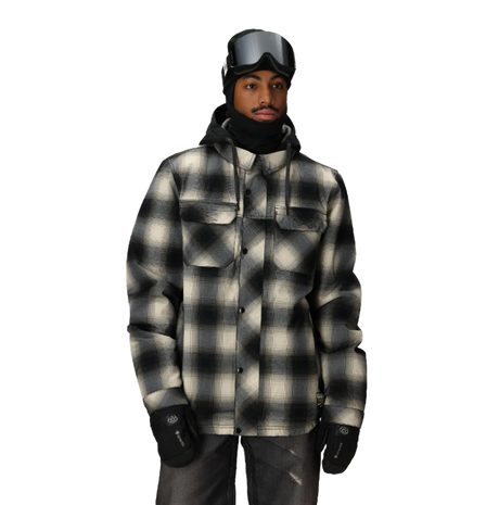 686 Woodland Insulated Jacket Limestone Plaid