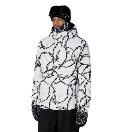 686 Foundation Insulated Jacket White Wire M