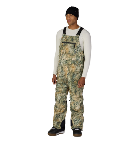 686 Hot Lap Insulated Bibs Khaki Grunge XL