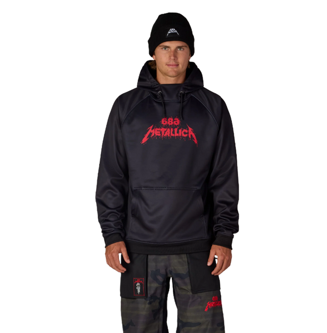 686 Metallica Bonded Fleece Hoody Metallica Black