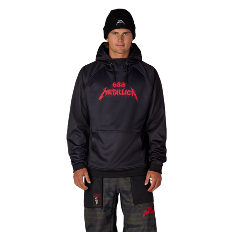 686 Metallica Bonded Fleece Hoody Metallica Black L