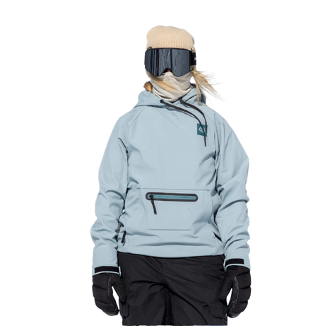 686 WaterProof Hoody Womens Dusty Marine L
