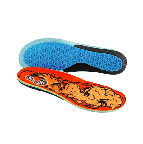 Remind Cush Active Clouds 5.5mm Mid-High Insoles Red Orange 11-11.5