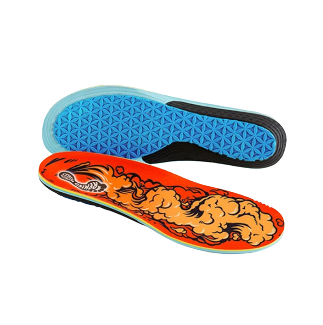 Remind Cush Active Clouds 5.5mm Mid-High Insoles Red Orange