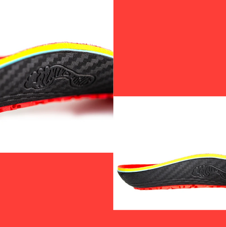 Remind Remedy Impact 5.5mm Heat Moldable Insoles Red