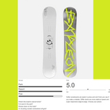 Bataleon Evil Twin Snowboard 2027 White 151