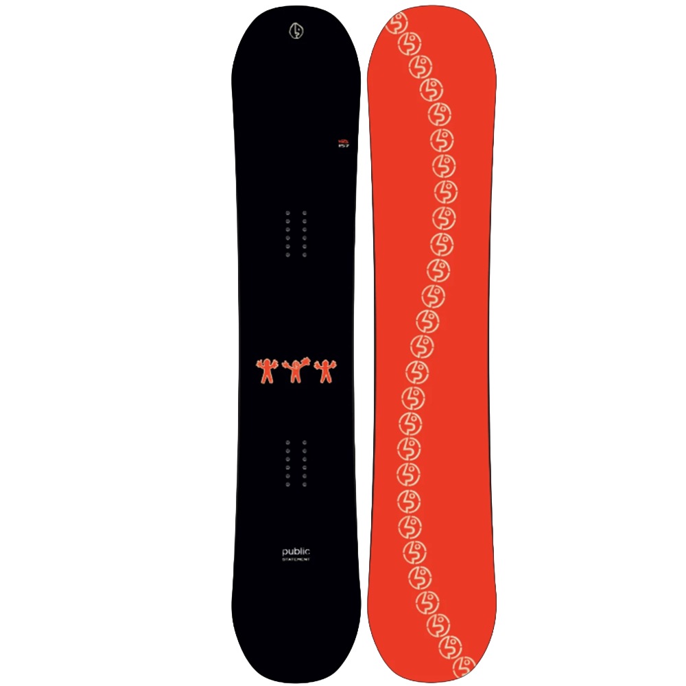 Public Statement Snowboard 2027 Black 154