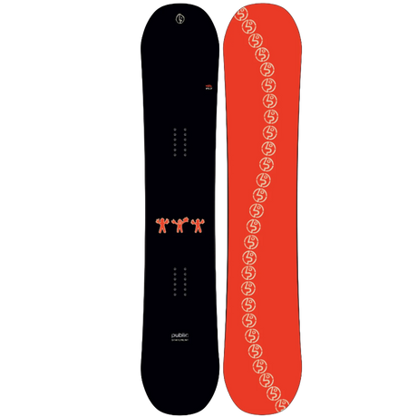 Public Statement Snowboard 2027 Black 150