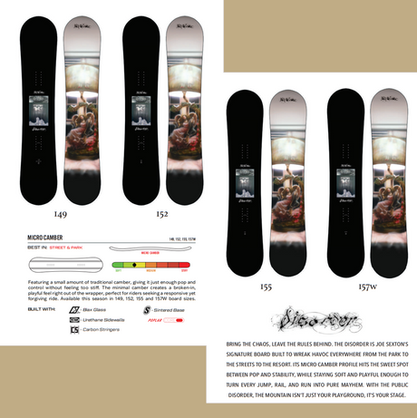 Public Disorder Snowboard 2027 Black 152