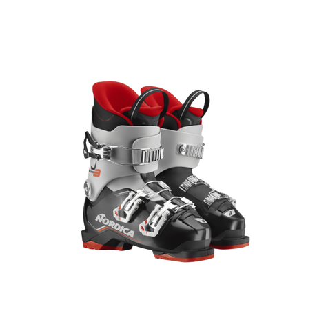 Nordica Speedmachine Jr Youth Ski Boots Black Grey 25.5