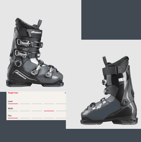 Nordica Sportmachine 3 65w Womens Ski Boots Black White