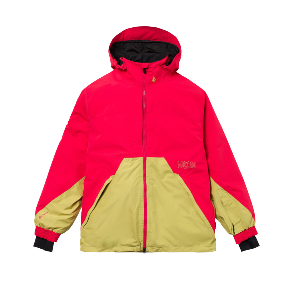 Volcom Longo Goretex Jacket Bright Cherry L