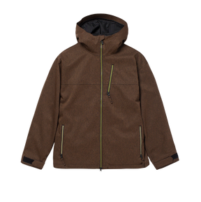 Volcom Top Stitch Jacket Brown Denim