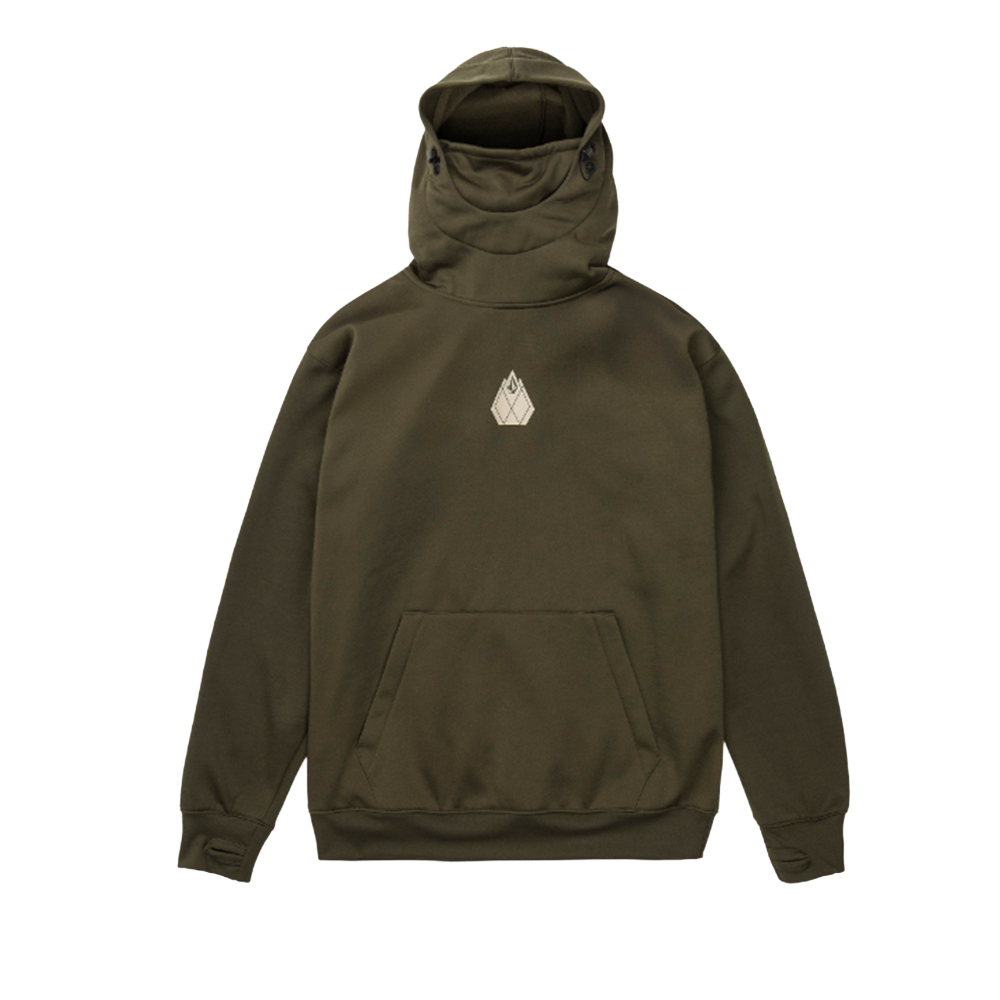 Volcom Hydro Riding Hoodie Dark Green XXL