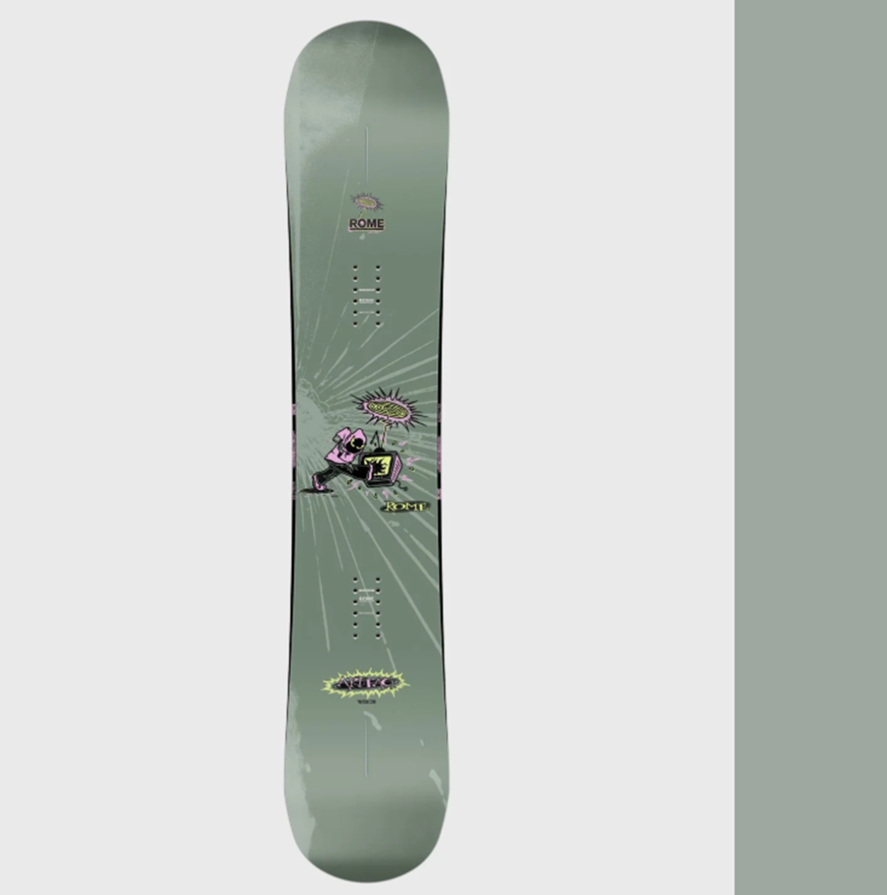 Rome Artifact Snowboard 2027 Green 147