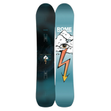 Rome Stale Crewzer Snowboard 2027 Black Blue 158 WIDE