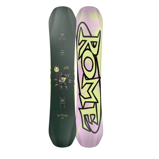 Rome Slapstick Snowboard 2027 Dark Green 138