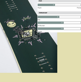 Rome Slapstick Snowboard 2027 Dark Green 135