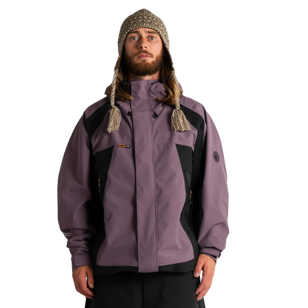Autumn Crest 3L Jacket Plum S
