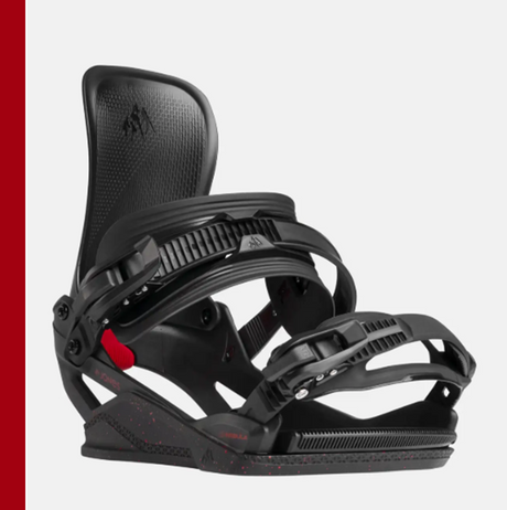 Jones Nebula FASE Bindings 2027 Black Red Medium