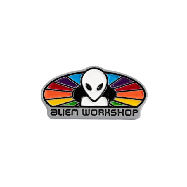 Alien Workshop Spectrum Lapel Pin Rainbow 1inch