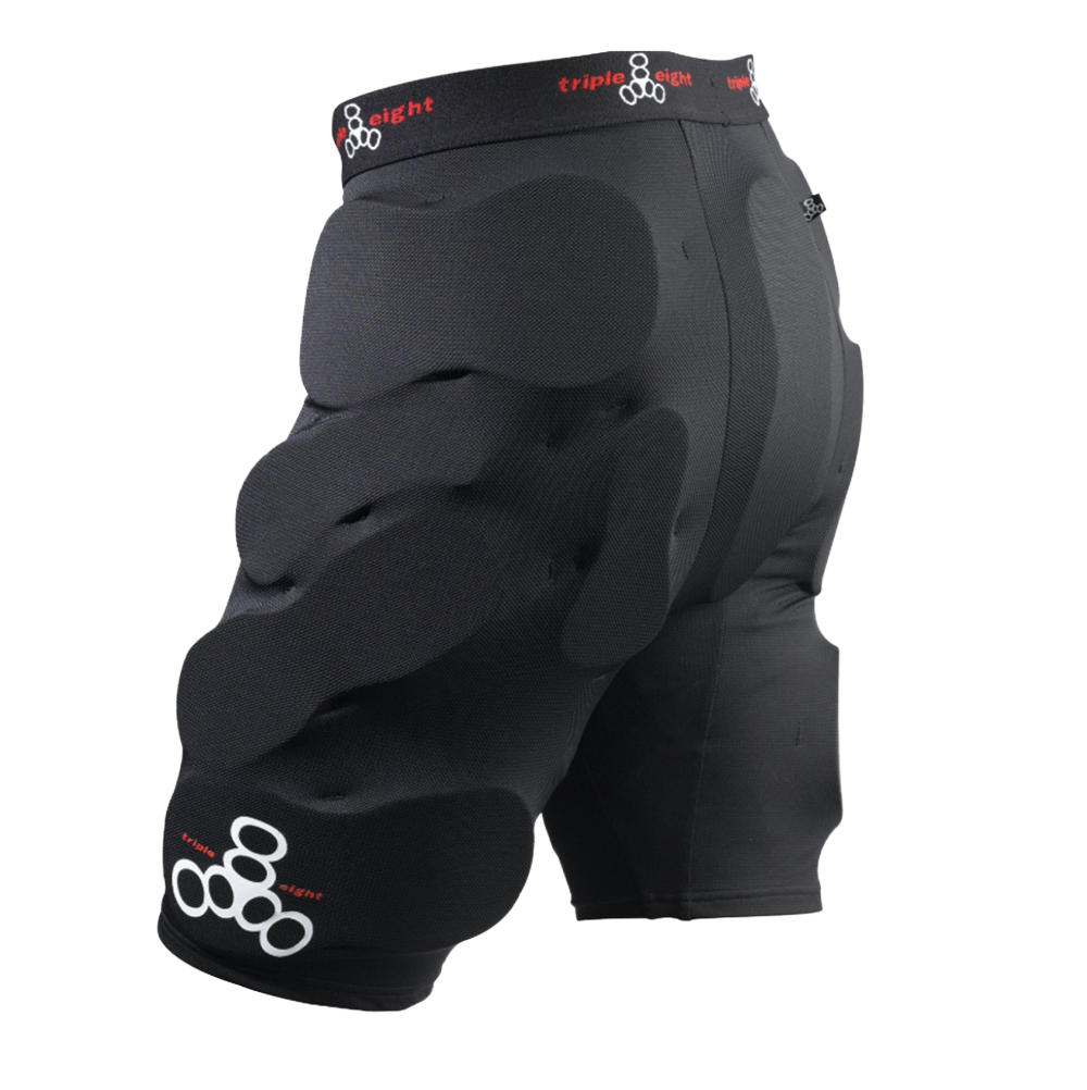 Triple 8 Bumsaver Pads Black Small