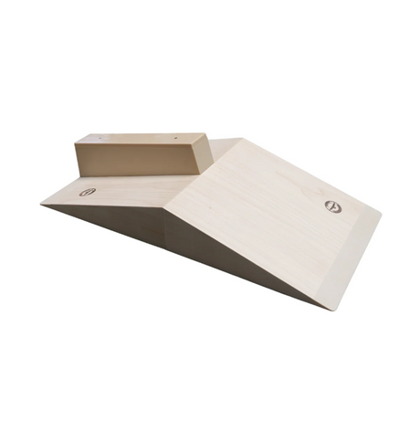 Dynamic Aframe Hubba Fingerboard Obstacle Natural 17x8.5x4.25