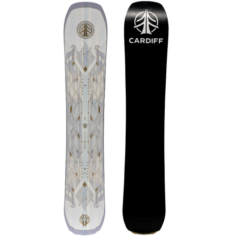 Cardiff Goat Enduro Snowboard White 162