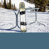 Cardiff Powgoda Enduro Snowboard White Gold 158