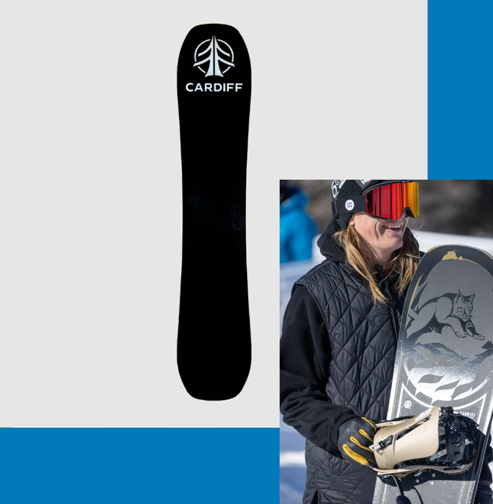 Cardiff Lynx Snowboard Black 152