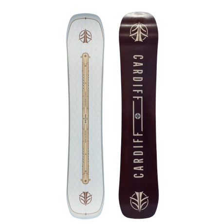 Cardiff Rotor D-Twin Snowboard White 156
