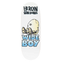 Heroin Wide Boy Face Egg Skateboard Deck White 10.75x14.3WB