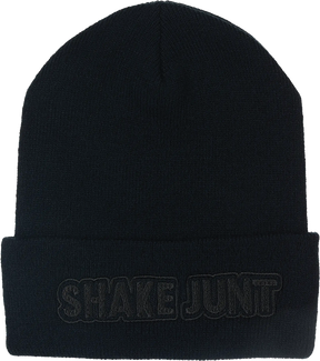SHAKE JUNT STRETCH LOGO BEANIE BLACK