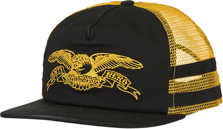 ANTI HERO BASIC EAGLE SNAPBACK ADJ-BLACK YELLOW