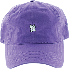 MEOW UNSTRUCTURED MINI CAT HAT ADJ PURPLE