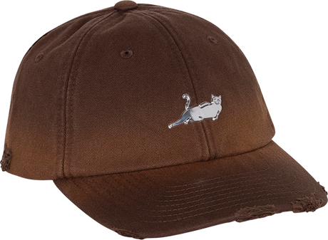 RIP N DIP CATSTANZA DAD HAT ADJ BROWN WASH