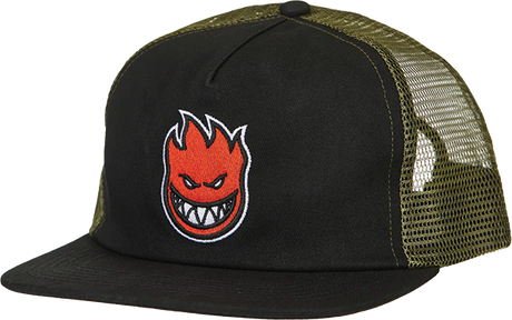 SPITFIRE BIGHEAD FILL SNAPBACK ADJ-BLACK OLIVE