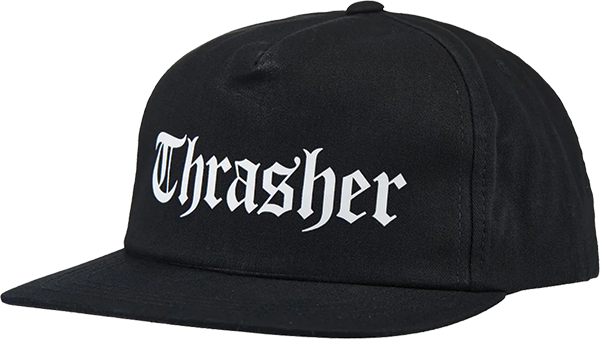 THRASHER SPITFIRE THE END OATH HAT ADJ-BLACK