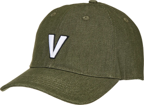 VENTURE RETRO V STRAPBACK ADJ-OLIVE DENIM
