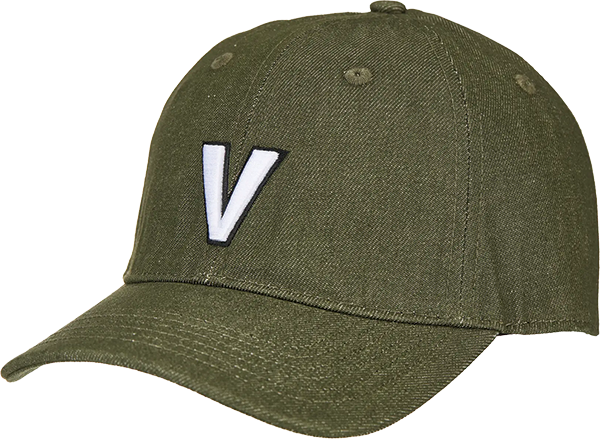 VENTURE RETRO V STRAPBACK ADJ-OLIVE DENIM