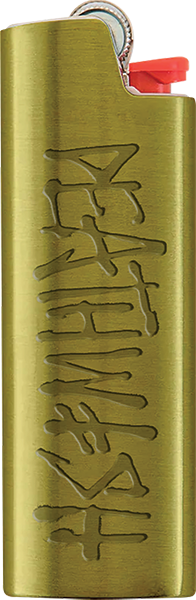 DEATHWISH STAY LIT LIGHTER HOLDER GOLD