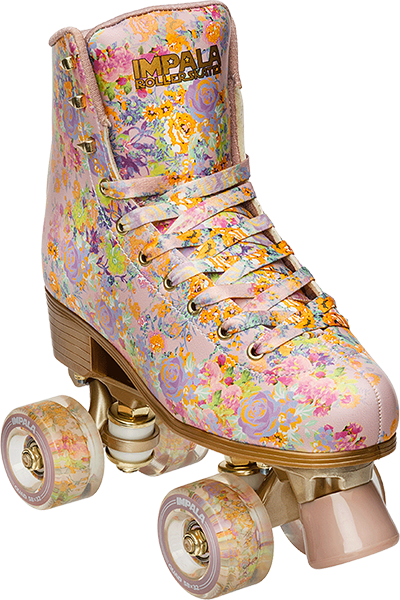 IMPALA SIDEWALK SKATES CYNTHIA ROWLEY FLORAL-SZ 10