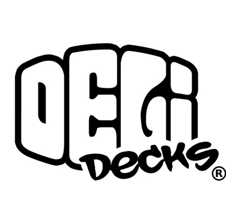Delidecks Invasion Wood Fingerboard Deck Pink Blue 35 x 96